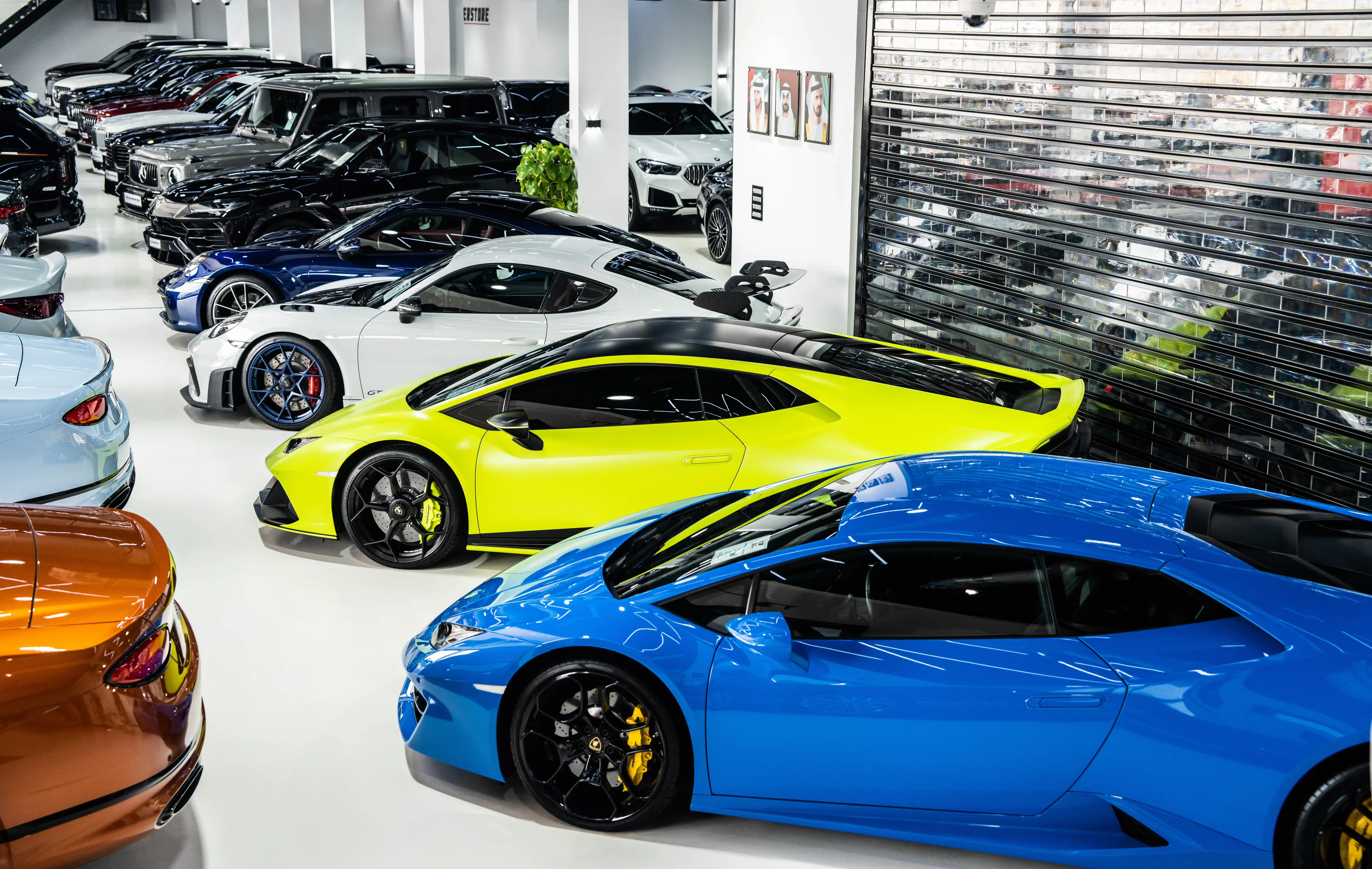 On-site Car Auction Showroom