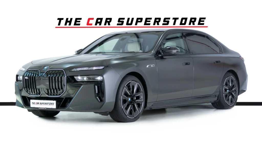 BMW M760E luxury cars for sale in Dubai