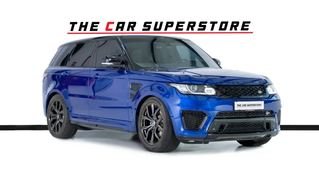 Land Rover Range Rover Sport SVR for sale at Dubai