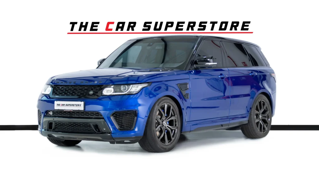 Land Rover Range Rover Sport SVR for sale at Dubai